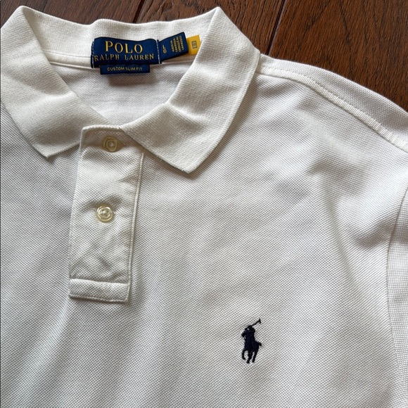 Polo by Ralph Lauren Classic White Polo Shirt - Picture 2 of 3